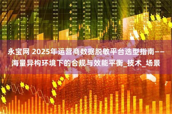 永宝网 2025年运营商数据脱敏平台选型指南——海量异构环境下的合规与效能平衡_技术_场景