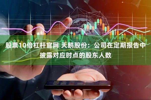 股票10倍杠杆官网 天鹅股份：公司在定期报告中披露对应时点的股东人数