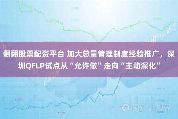 翻翻股票配资平台 加大总量管理制度经验推广，深圳QFLP试点从“允许做”走向“主动深化”