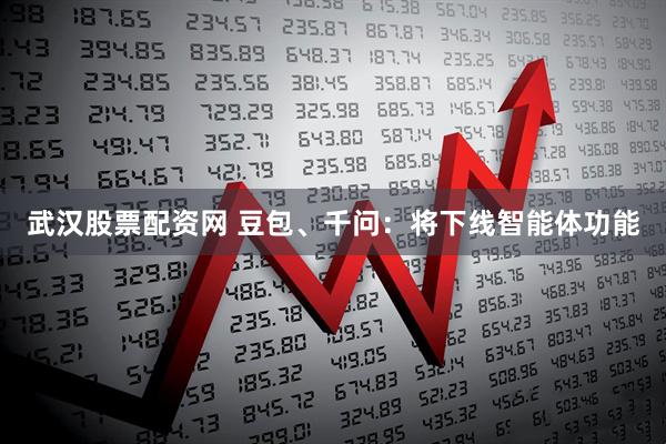 武汉股票配资网 豆包、千问：将下线智能体功能
